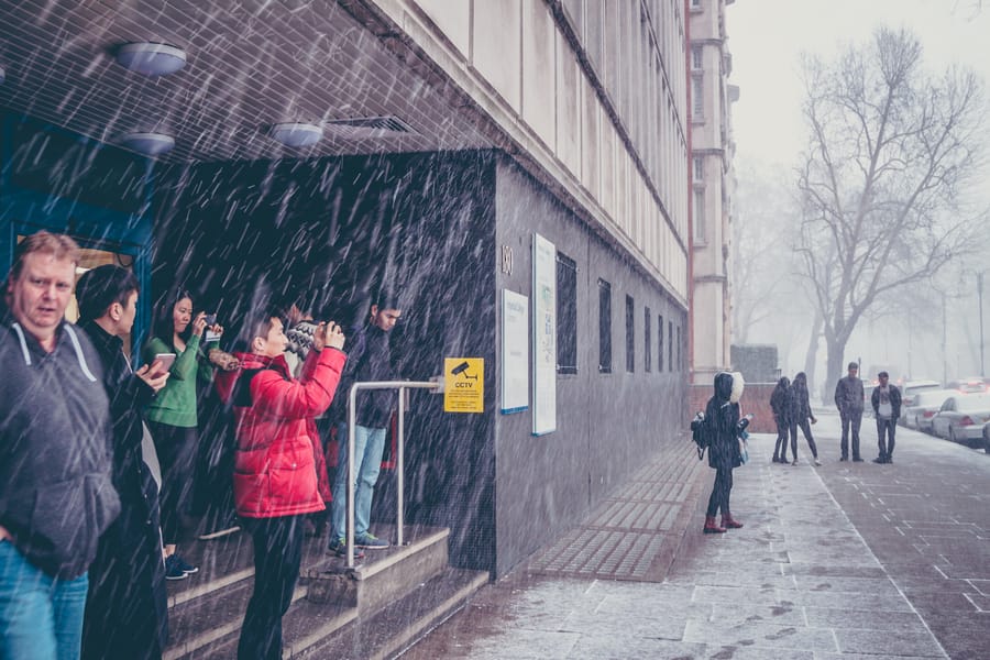 Snowy Imperial photograph
